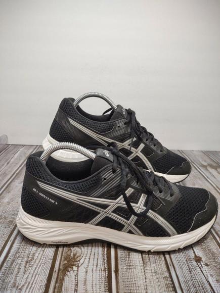 ASICS Gel-Contend 5 Men's Size 9 Black Low Top Sneakers - Picture 4 of 8